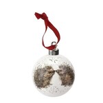 Wrendale WRENDALE XMAS BAUBLE HEDGEHUGS