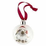 Wrendale Kerstbal HO HO HO