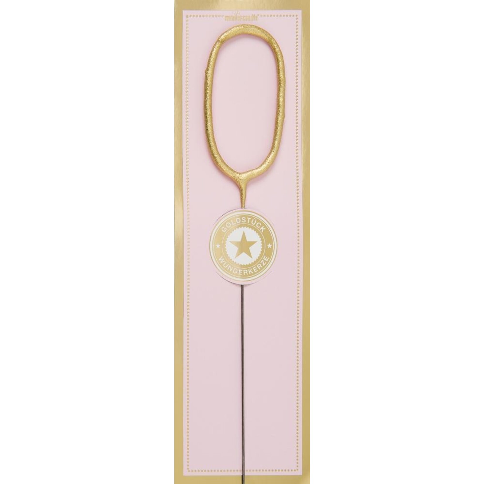 WONDERCANDLE SPARKLER GOUD 0