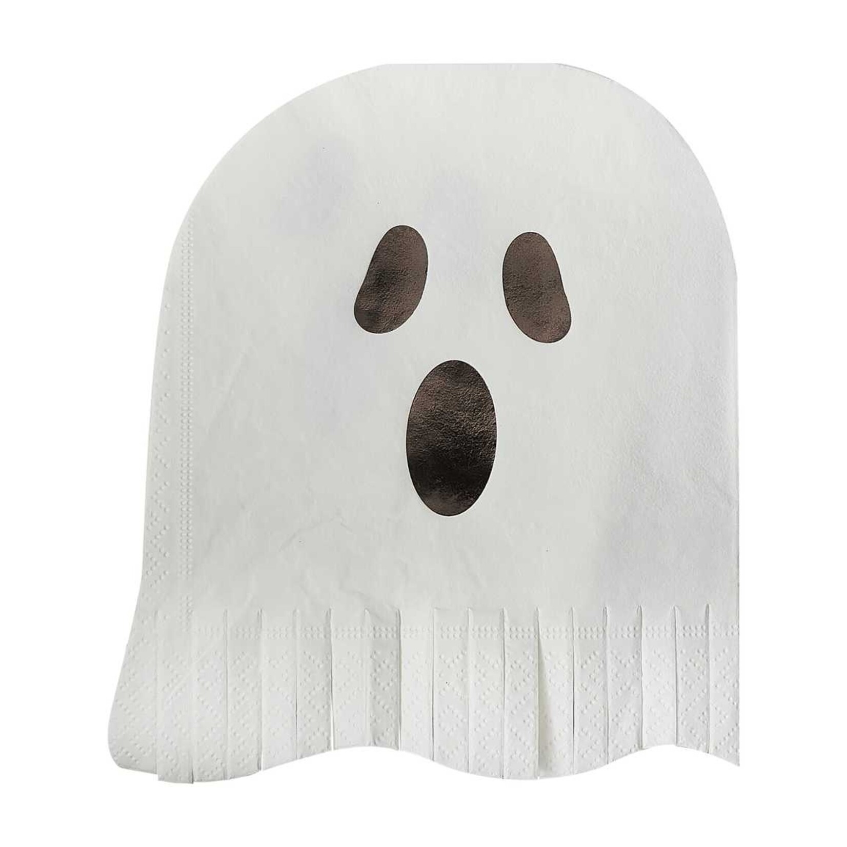 Ginger Ray Ghost Fringe Papier Halloween Servetten