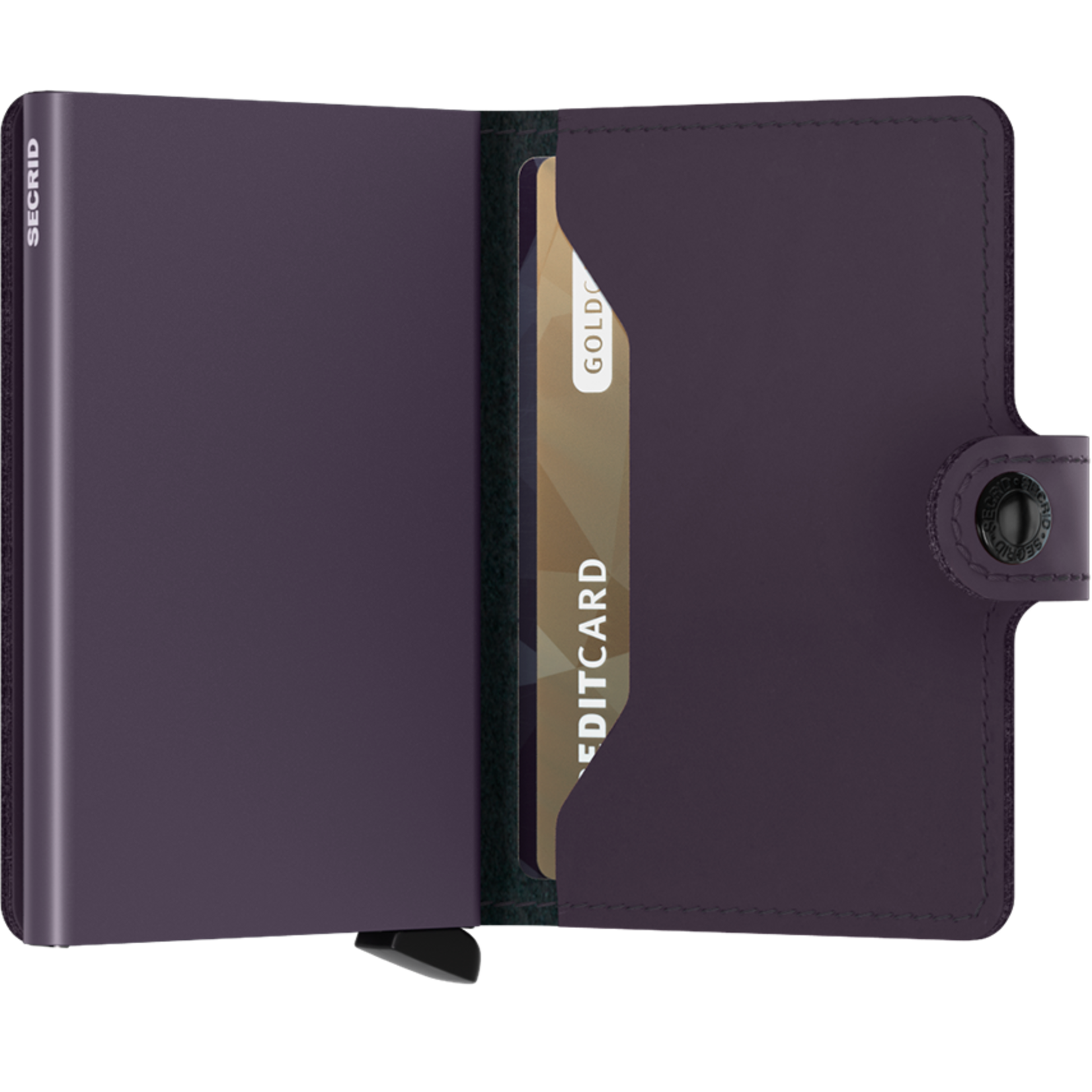 SECRID MINIWALLET MATTE  DARK PURPLE