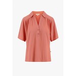 ZUSSS BLOUSE MET KORTE MOUW KORAALROZE M