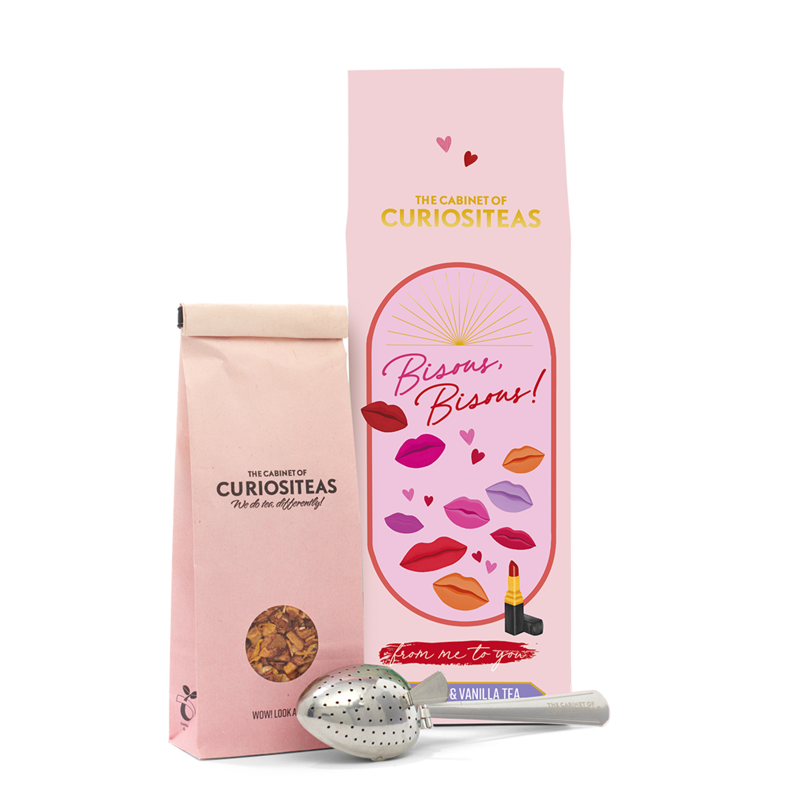The Cabinet of Curiositeas BISOUS FROM ME TO YOU TEA GIFTBOX