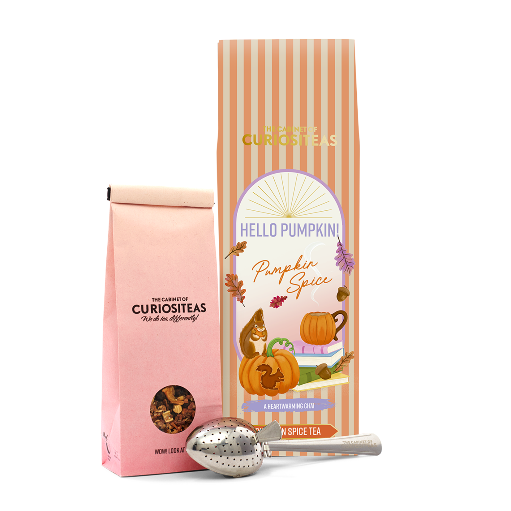 The Cabinet of Curiositeas PUMPKIN SPICE TEA GIFTBOX