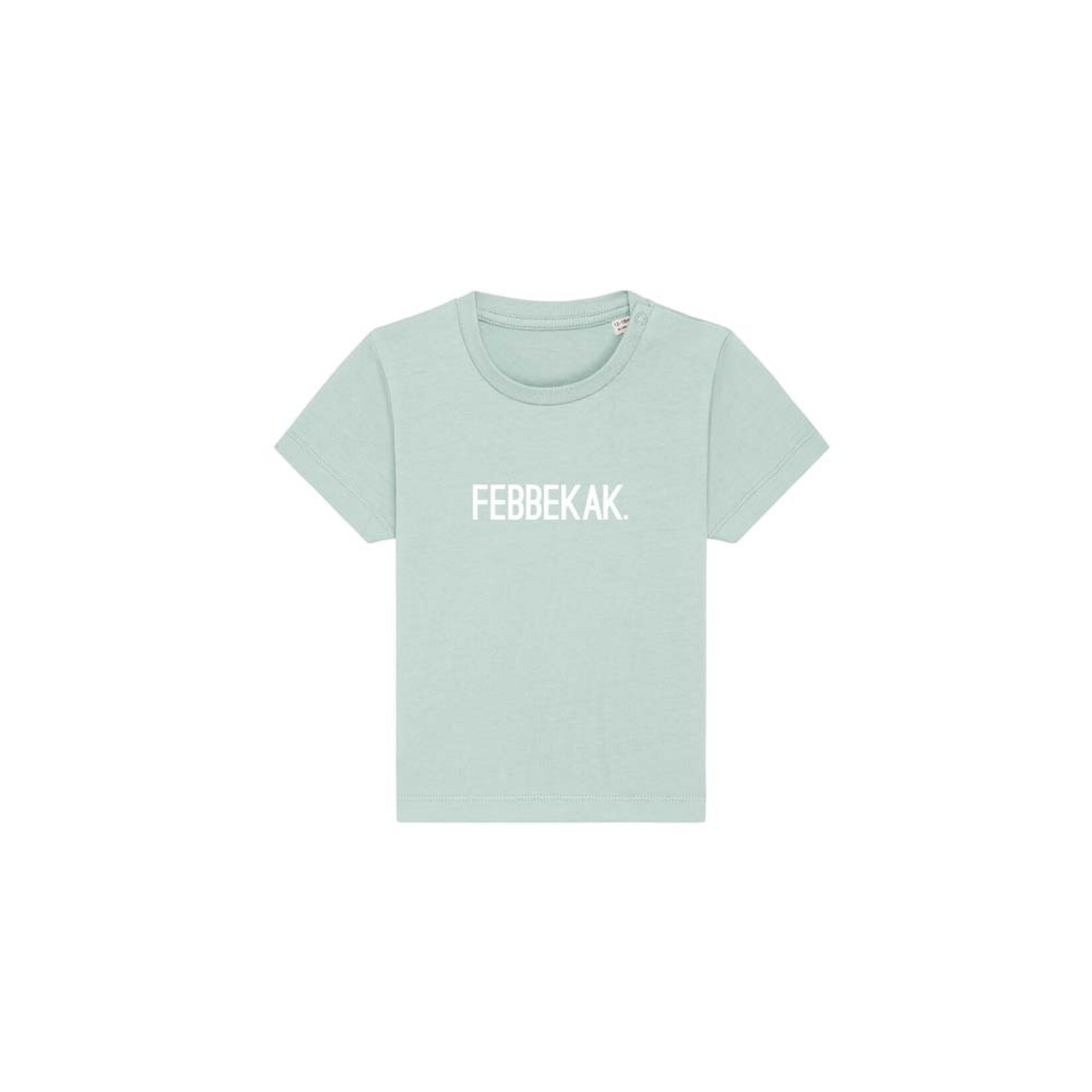 KLEIR BABY T-SHIRT FEBBEKAK GROENBLAUW 6-12 MAANDEN