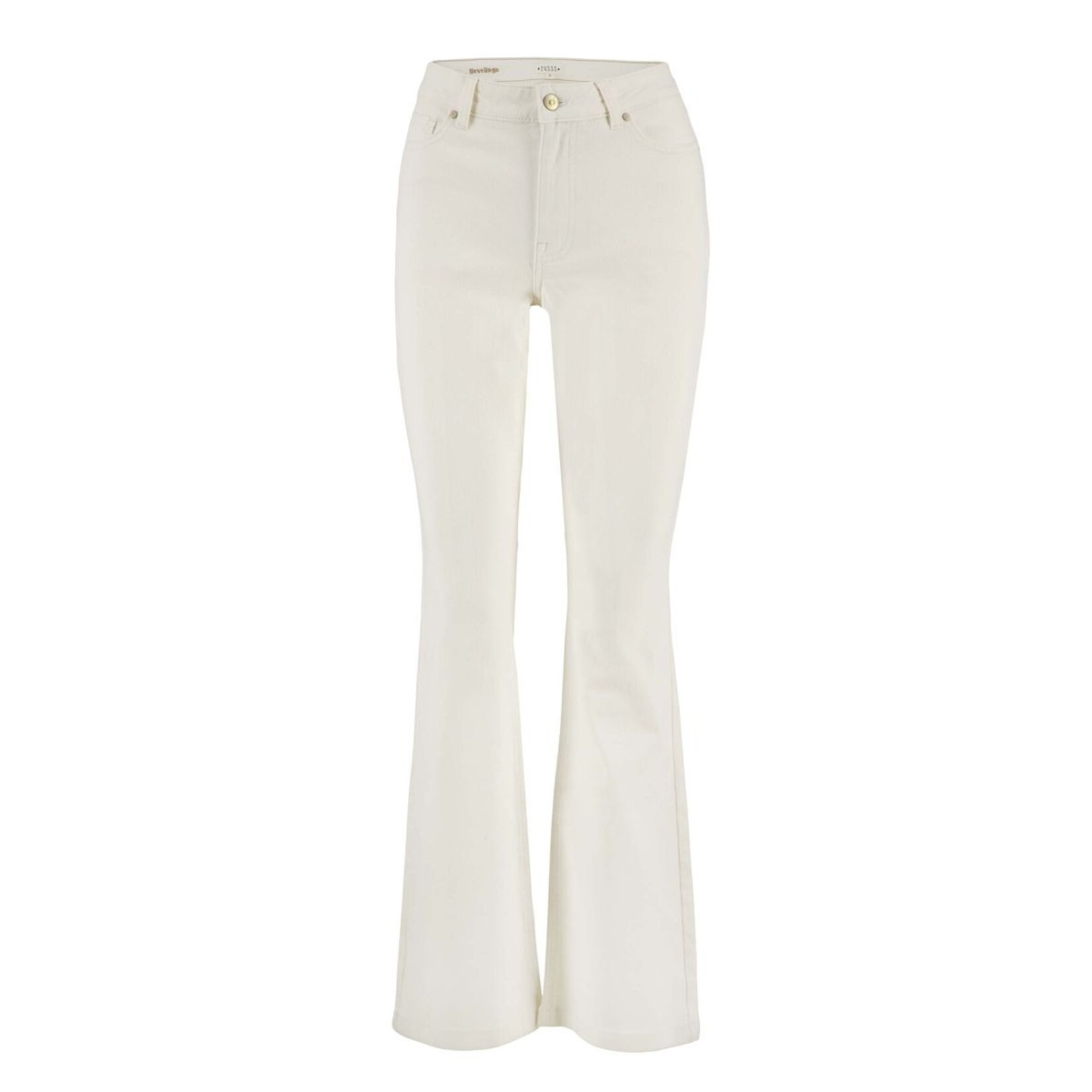 ZUSSS FLARED JEANS OFF WHITE MAAT M