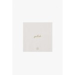 ZUSSS SERVETTEN VEEL GELUK WIT/GROEN