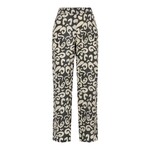 ZUSSS RECHTE BROEK ORNAMENT PRINT ANTRACIETGRIJS/ZAND MAAT L