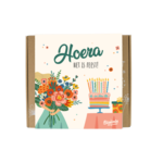 BLOSSOMBS GIFT BOX MEDIUM - HOERA HET IS  FEEST