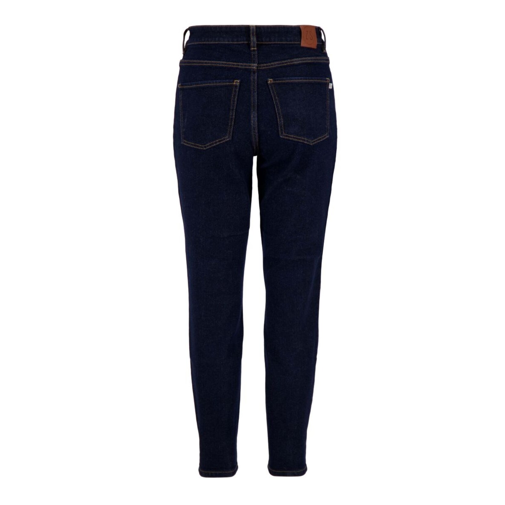 ZUSSS TRENDY MOMJEANS DONKERBLAUW MAAT L