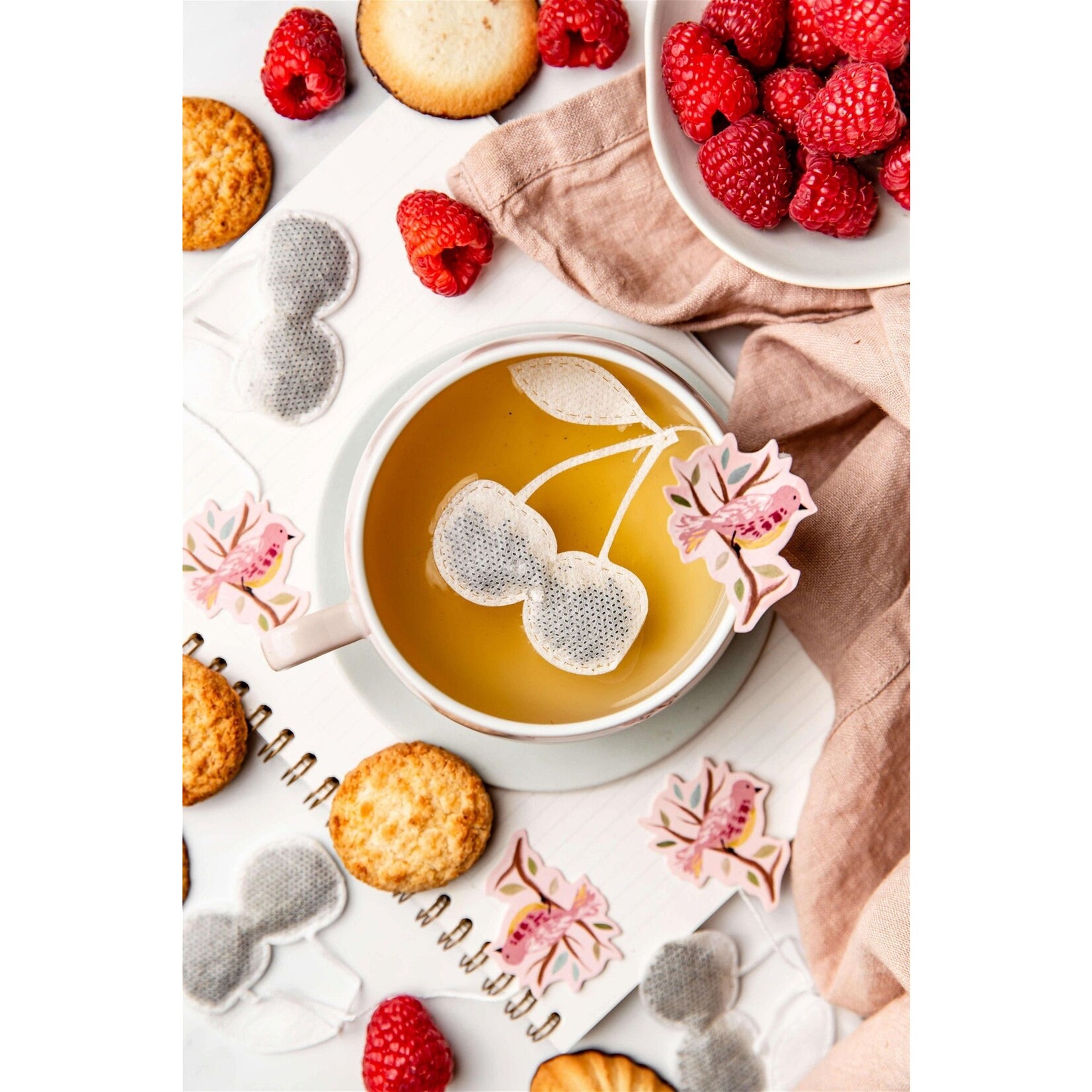 TEA HERITAGE THEEZAKJES  - KERS X5 SEKURA GROENE THEE