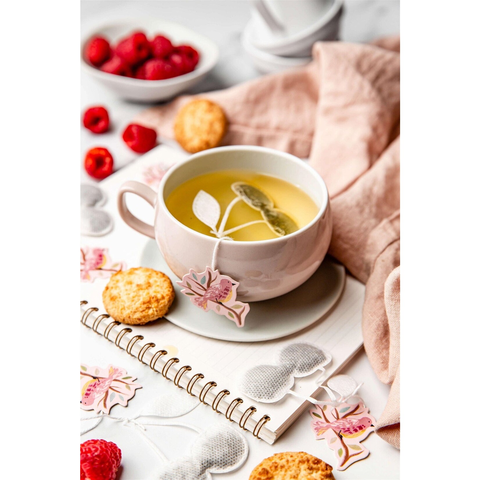 TEA HERITAGE THEEZAKJES  - KERS X5 SEKURA GROENE THEE
