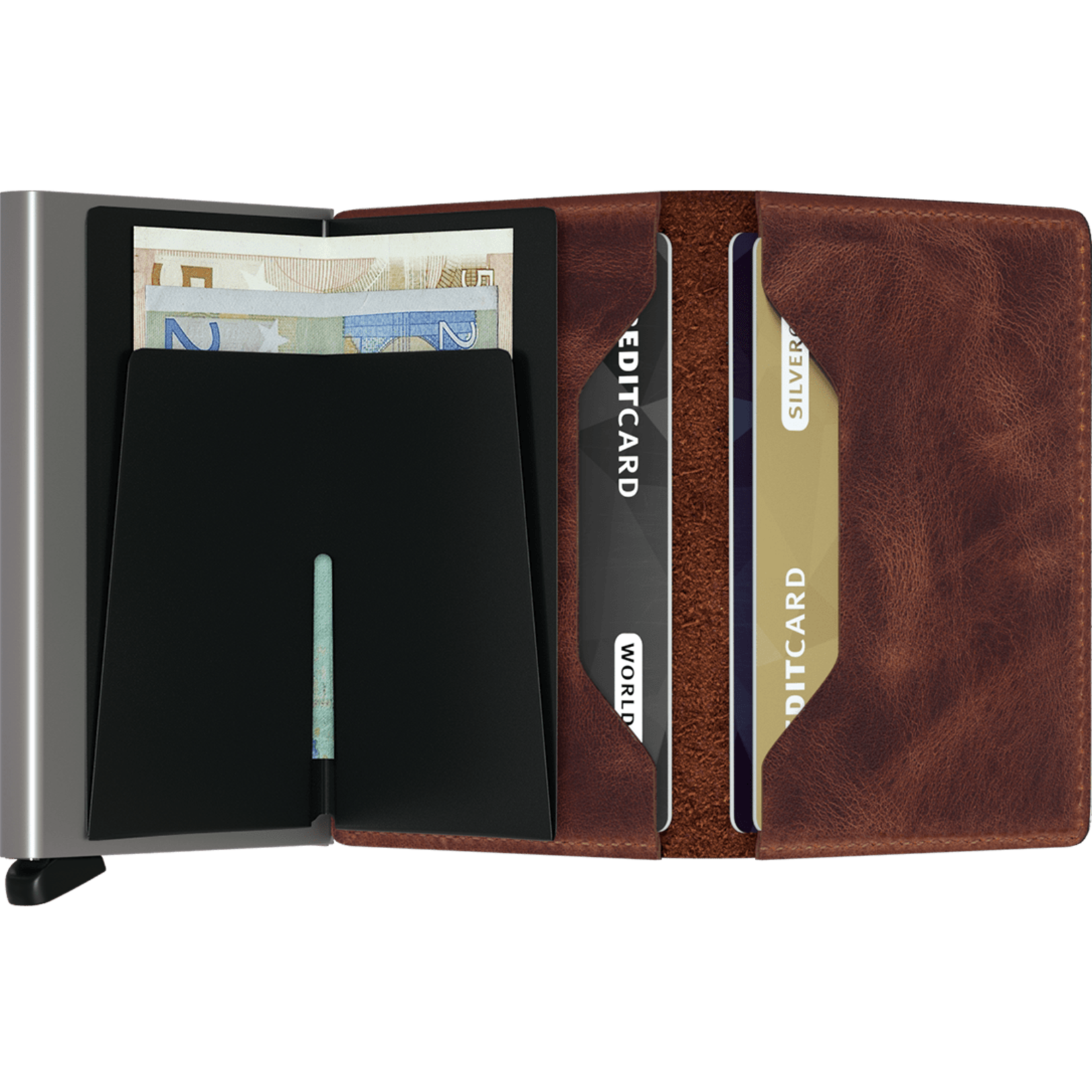 SECRID SLIMWALLET VINTAGE BROWN