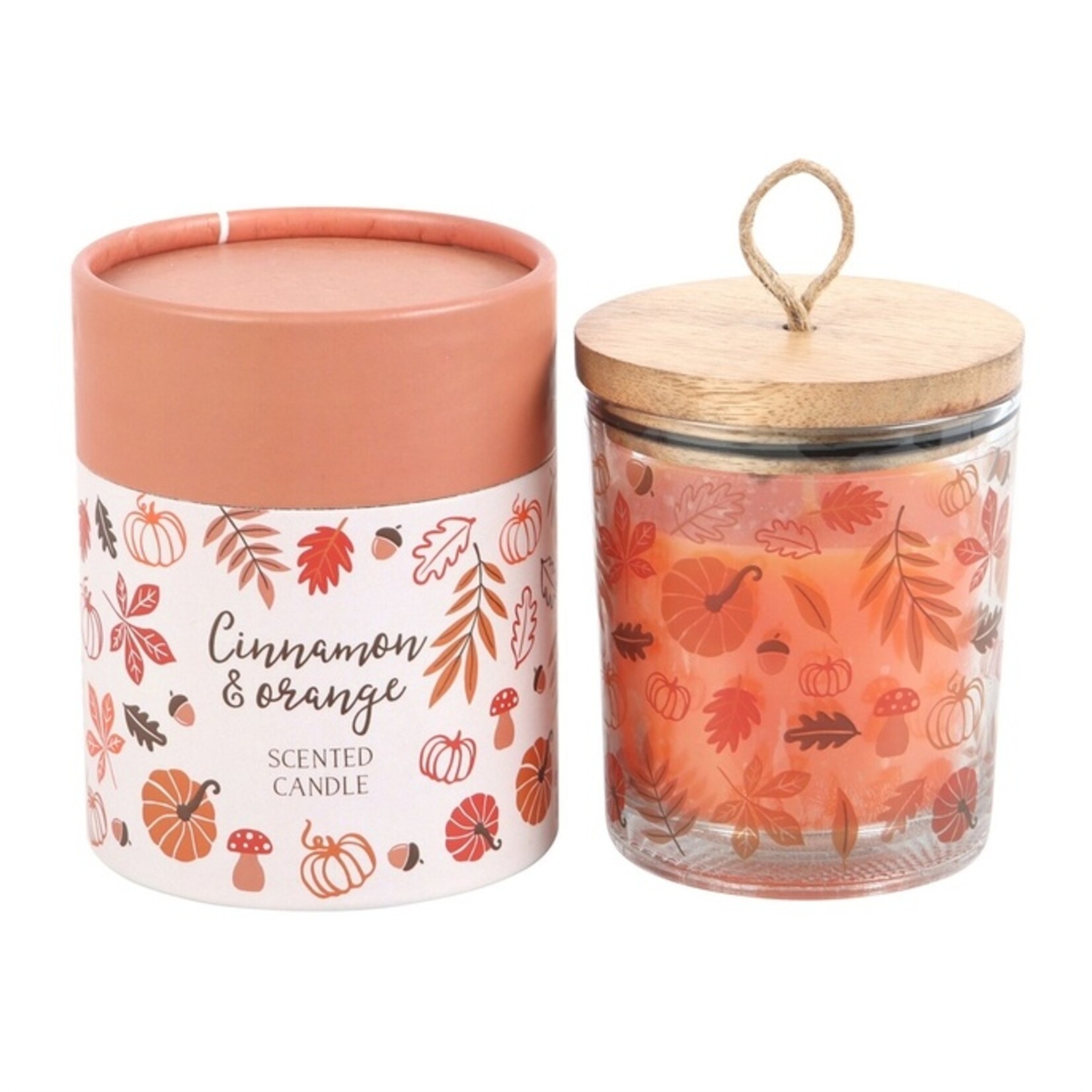 Something Different PINK CURLY PUMPKIN LIDDED AUTUMN MUG