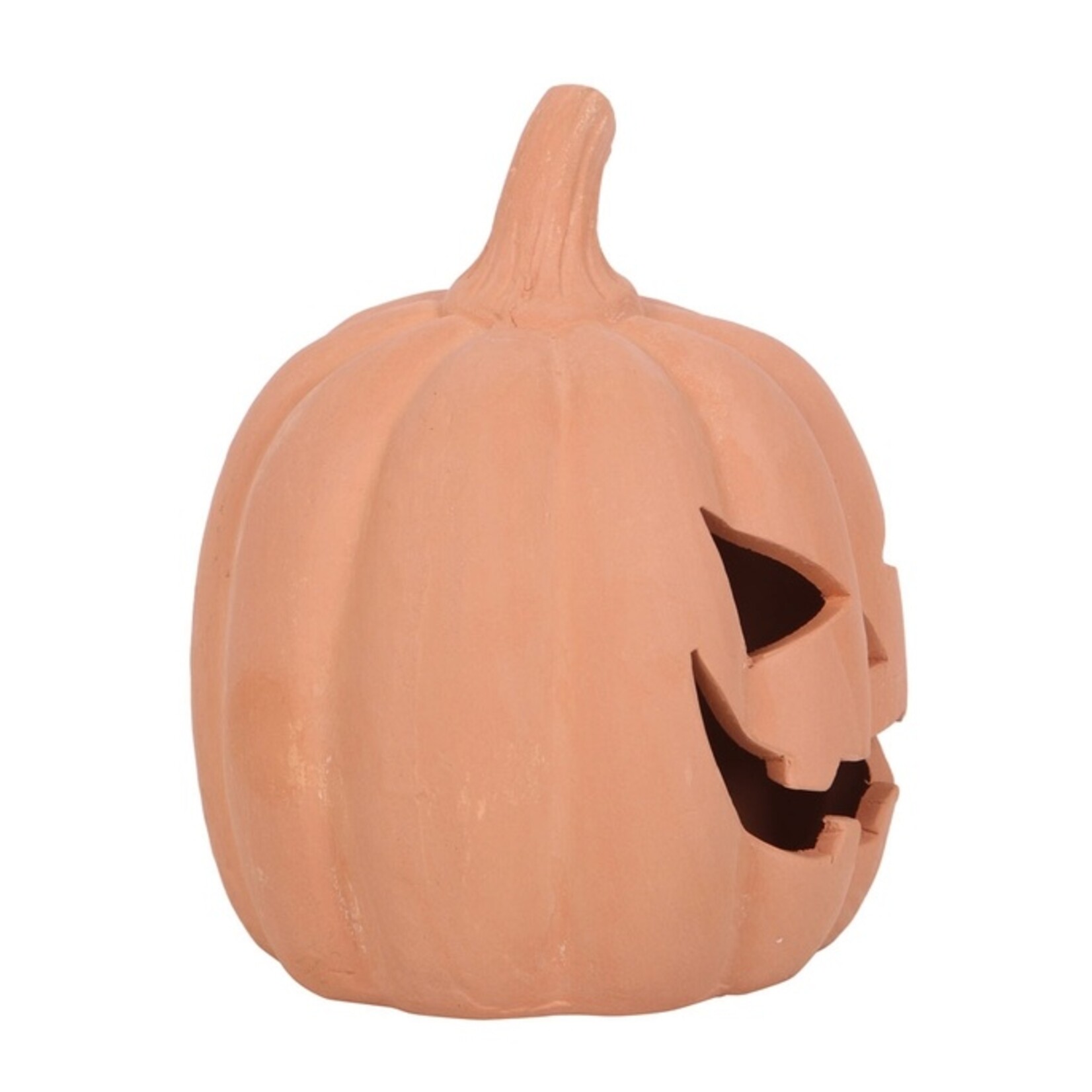 SOMETHING DIFFERENT TERRACOTTA HALLOWEEN-POMPOENDECORATIE 12.5CM