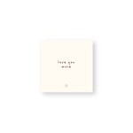 ZUSSS SERVETTEN LOVE YOU MORE 12.5X12.5CM OFF WHITE/ROOD