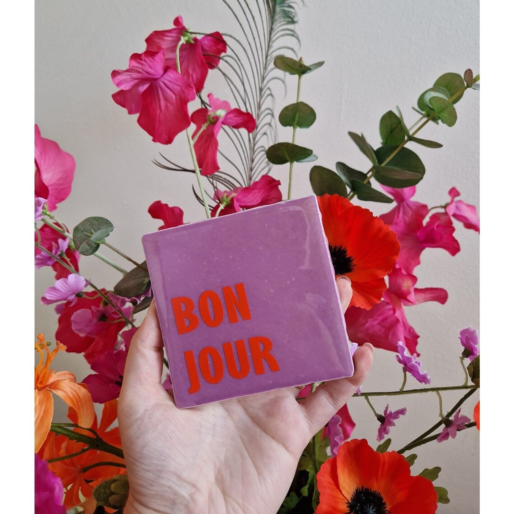 TRENDZ TEGELTJE 10X10 BONJOUR