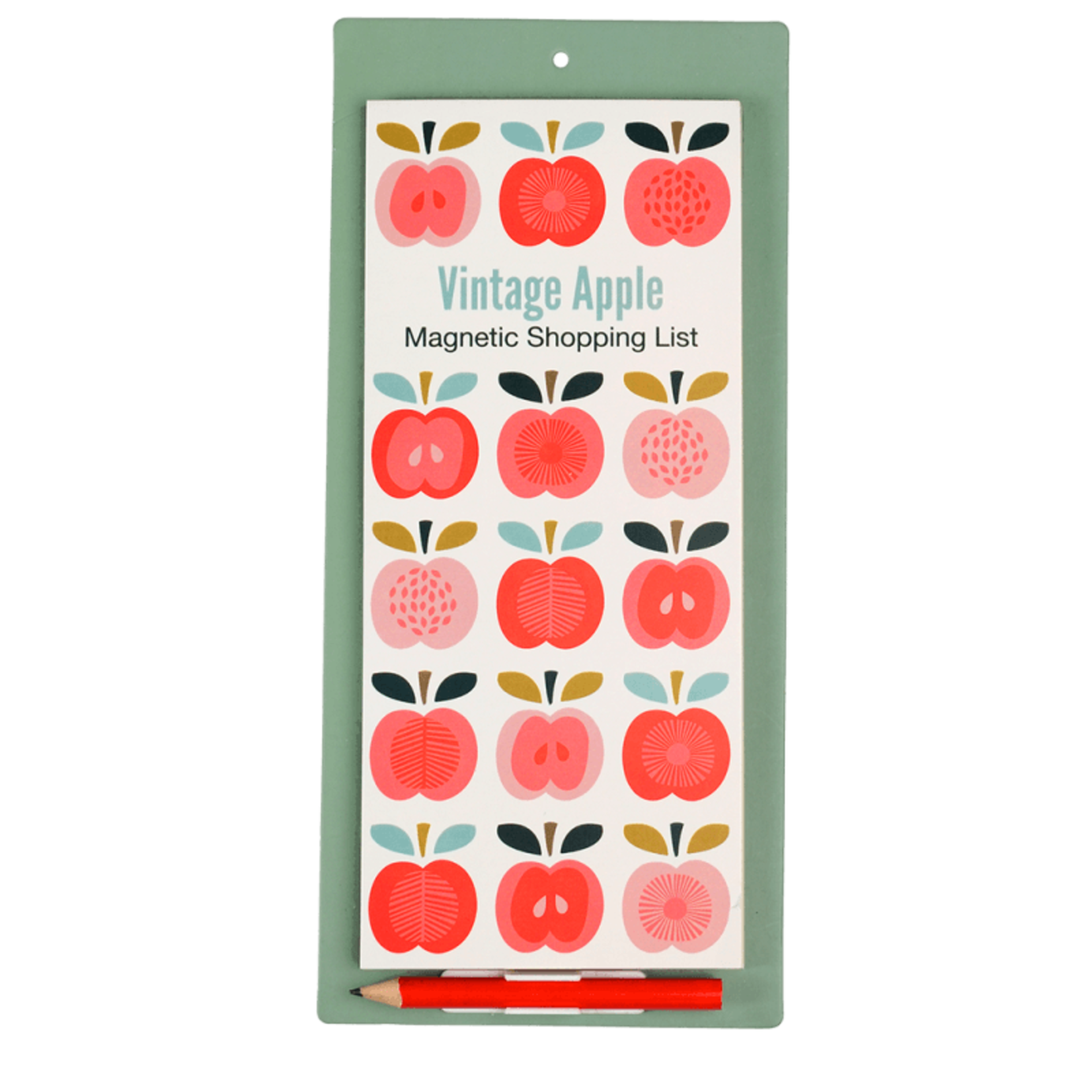 Rex London Magnetische boodschappenlijst - Vintage Apple