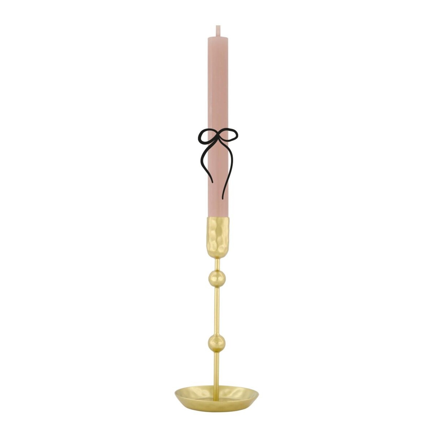 ZUSSS KANDELAAR METAAL GOUD 15 CM
