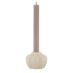 ZUSSS KERAMIEKEN KANDELAAR BEIGE