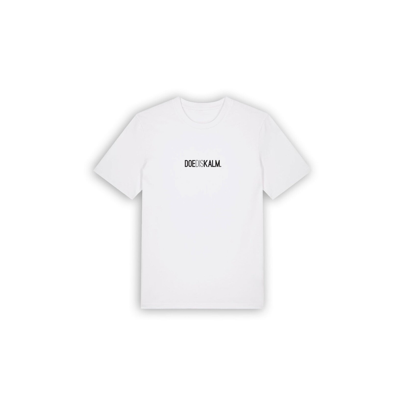 KLEIR T-SHIRT DOEDISKALM WIT XXL