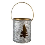 Clayre & Eef WAXINELICHTHOUDER 9X10 CM KERSTBOOM