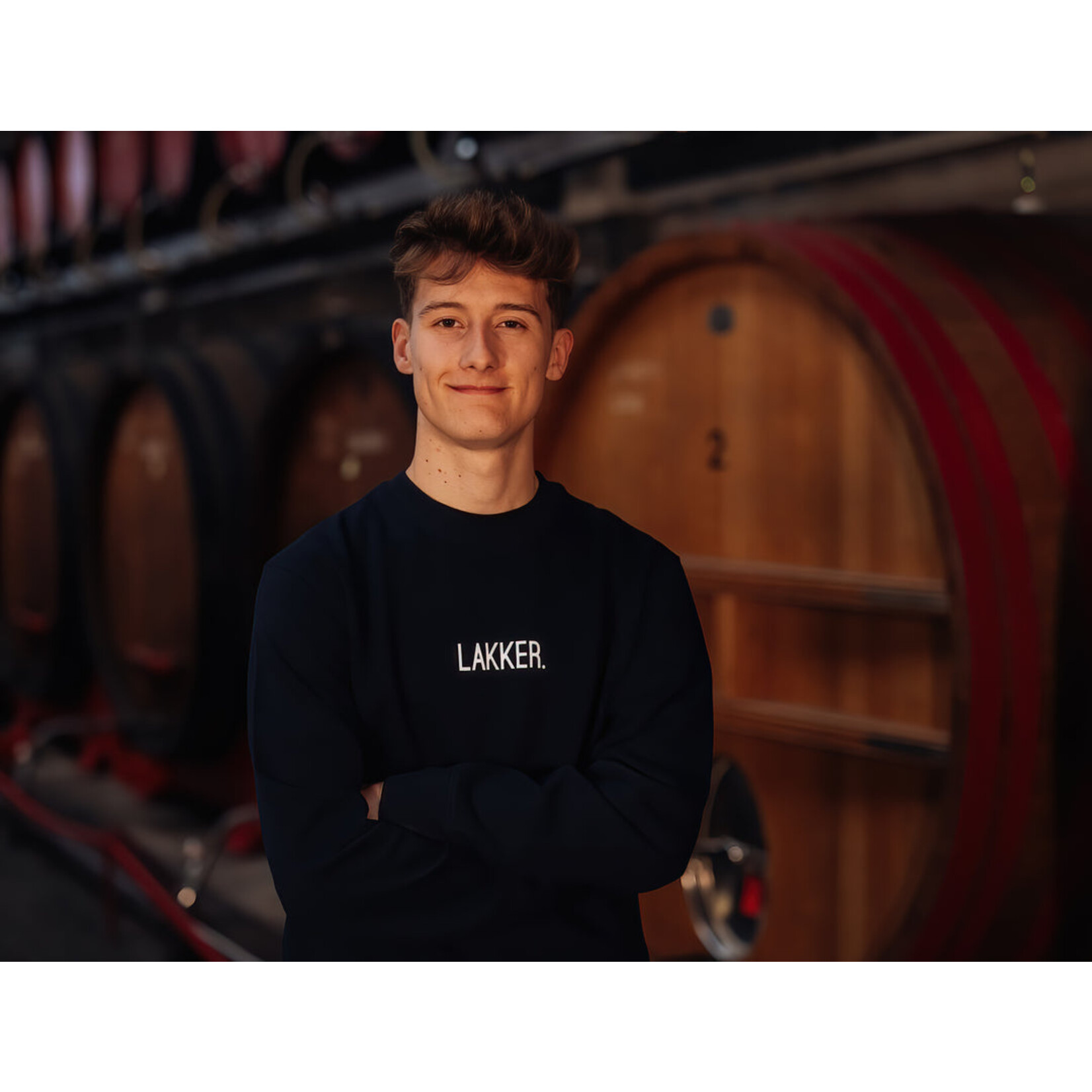 KLEIR SWEATER LAKKER DONKERBLAUW M