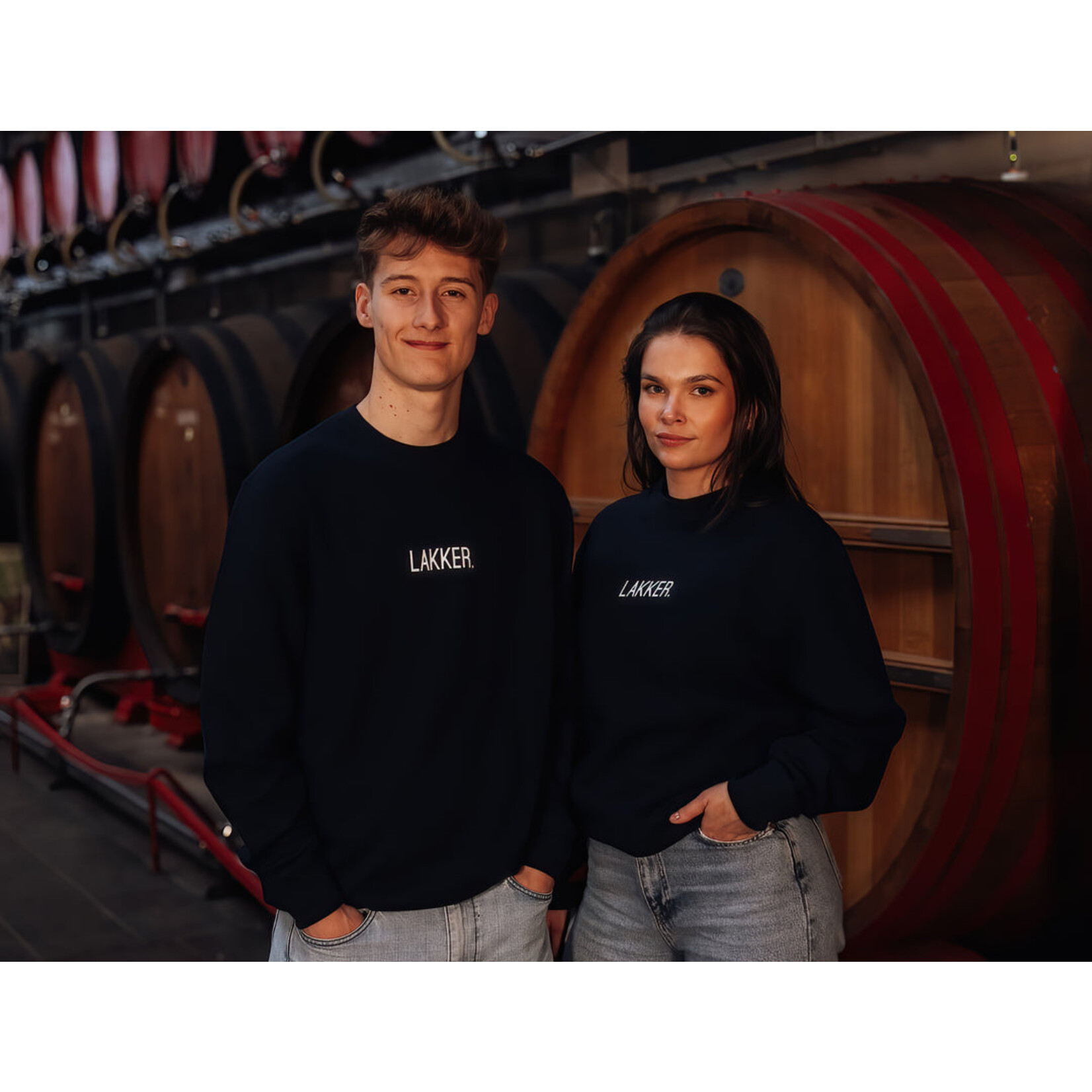 KLEIR SWEATER LAKKER DONKERBLAUW M