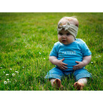 KLEIR BABY T-SHIRT PATEEKE LICHTBLAUW 0-6 MAANDEN