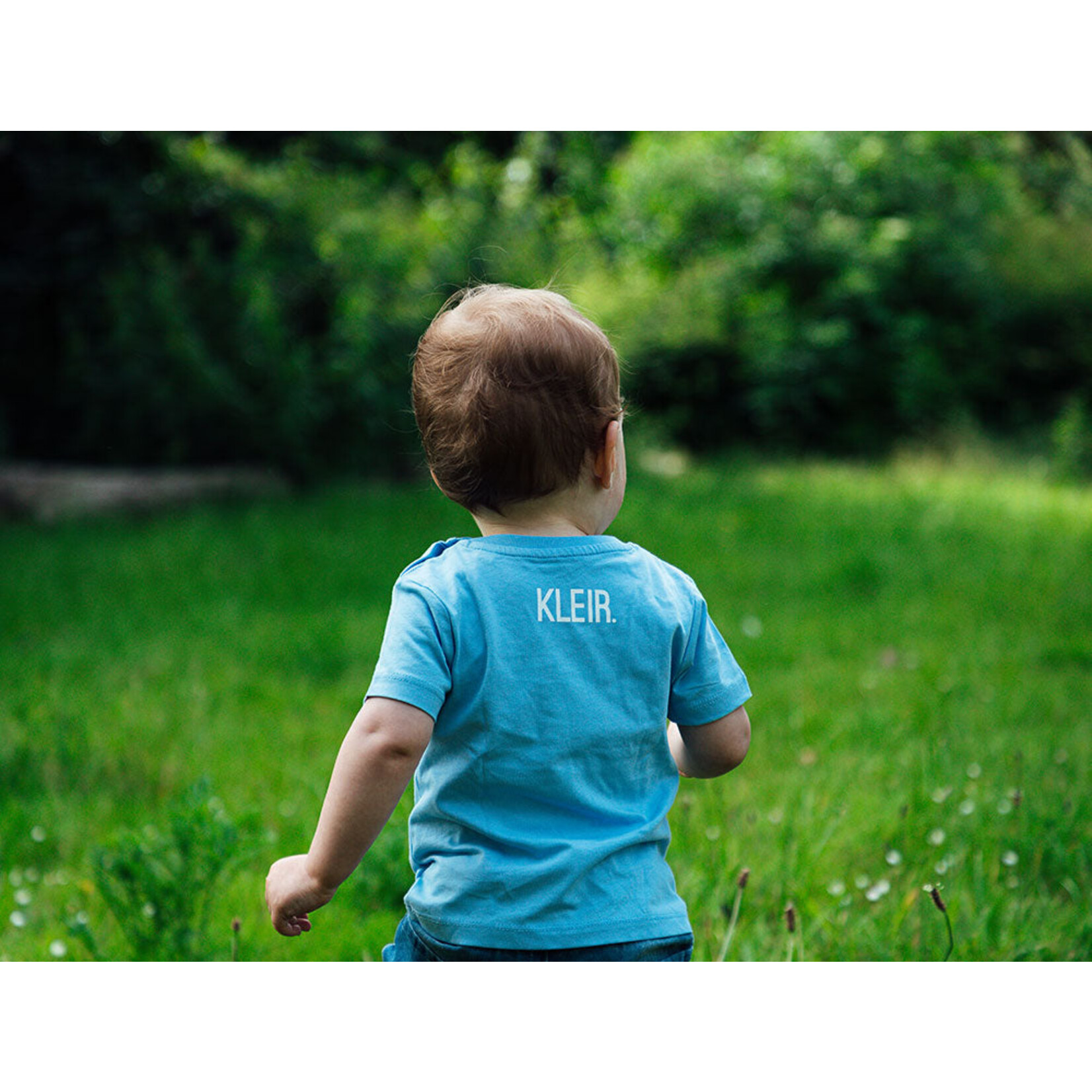 KLEIR BABY T-SHIRT PATEEKE LICHTBLAUW 0-6 MAANDEN