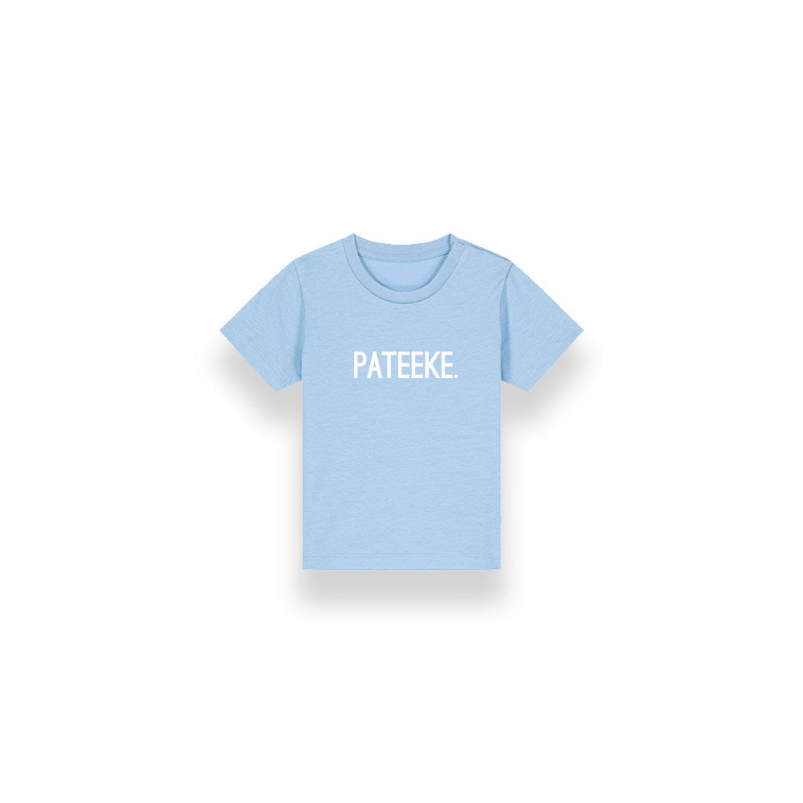 KLEIR BABY T-SHIRT PATEEKE LICHTBLAUW 0-6 MAANDEN