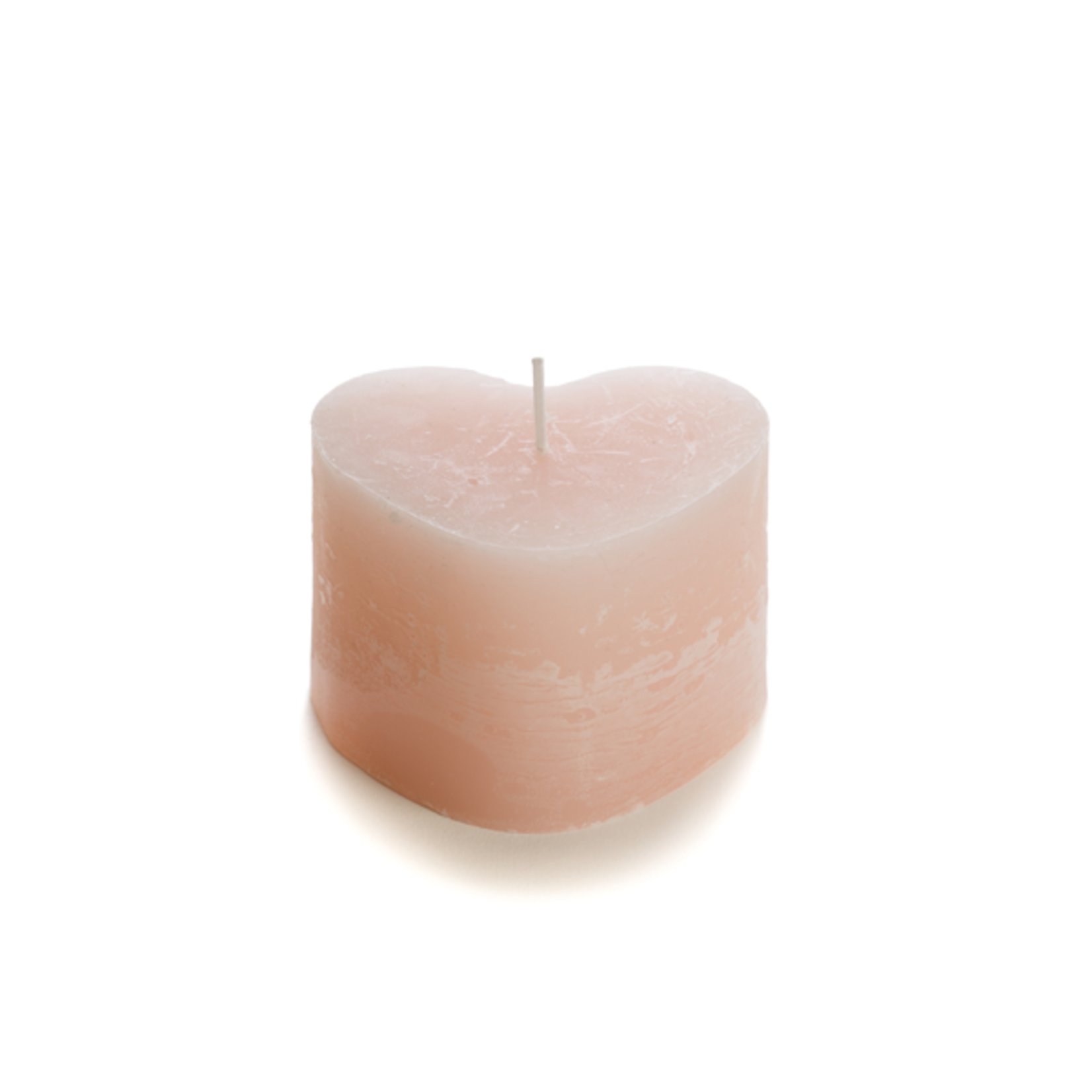 Rustik Lys KAARS HART BLUSH