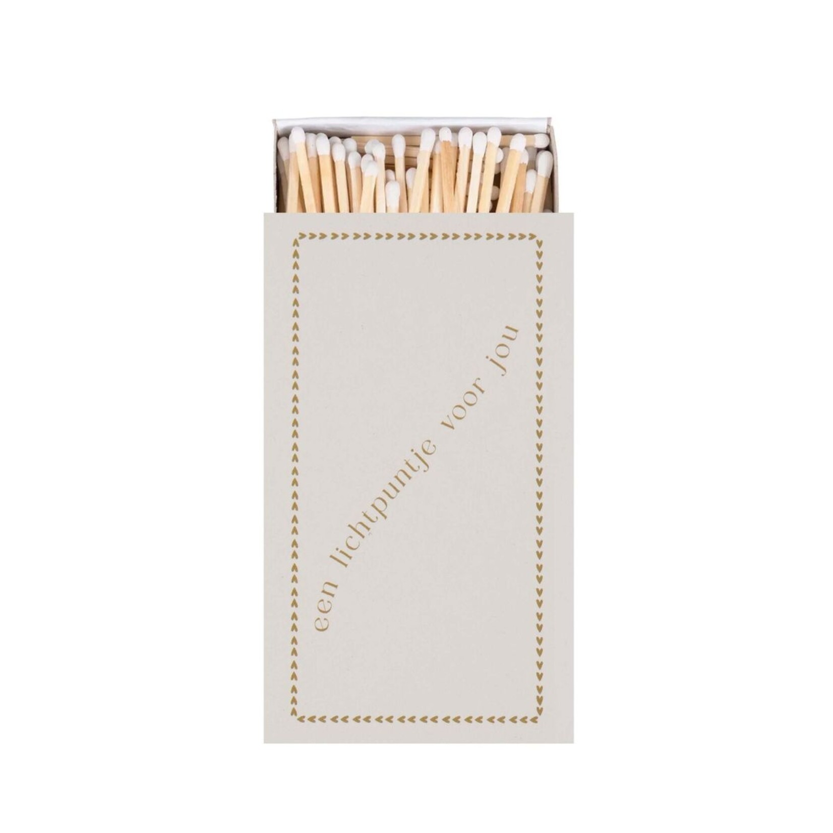 ZUSSS LUCIFERS LICHTPUNTJE WIT/GOUD