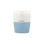 ZUSSS THEEMOK BISOUS WIT/LICHT BLAUW