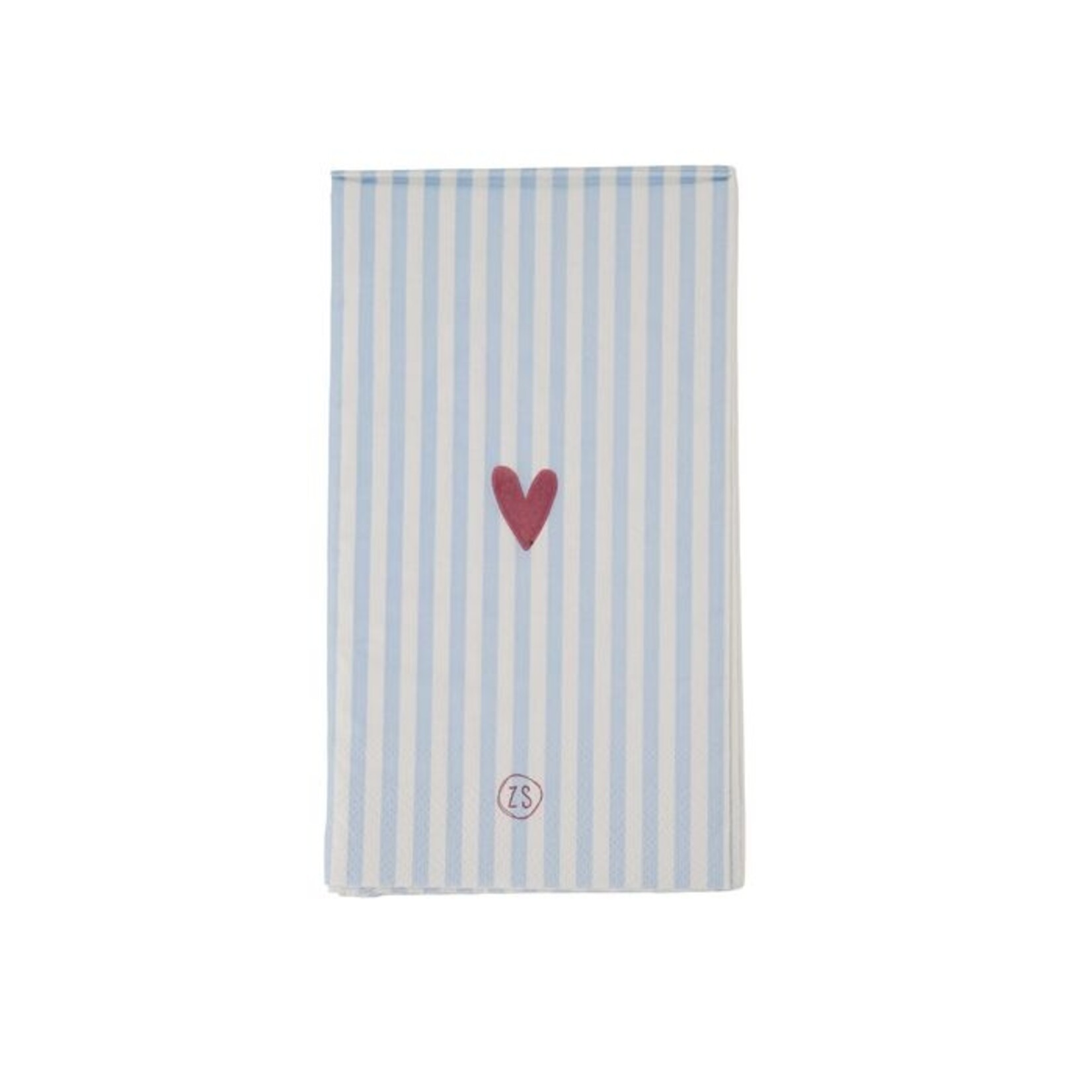ZUSSS SERVETTEN HARTJE STREEP