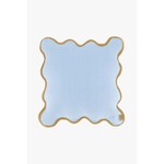 ZUSSS KUSSEN SCHULP 45X45CM BLAUW/CAMEL