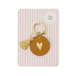 ZUSSS ANSICHTKAART SLEUTELHANGER LIEVE ZUS ROZE