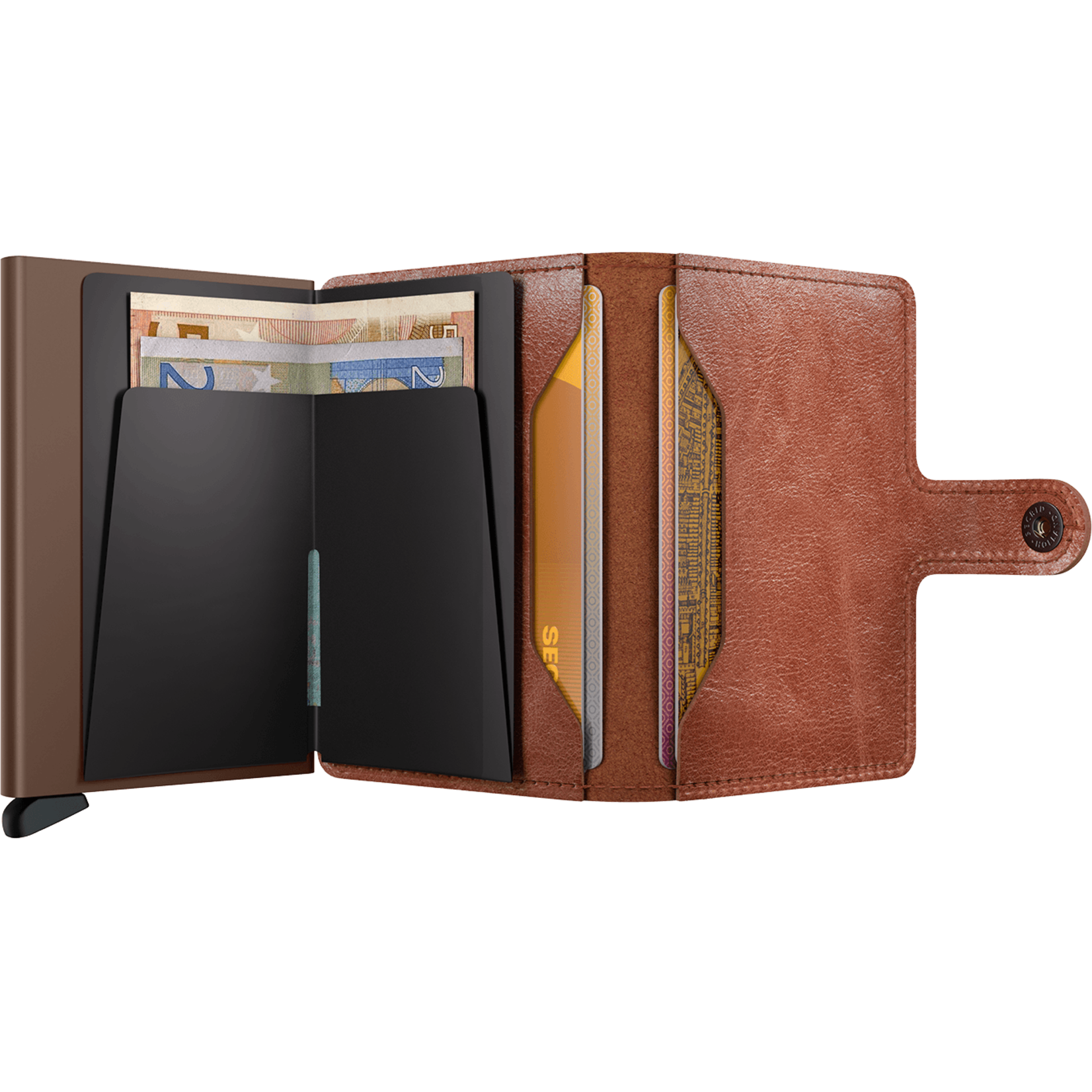SECRID MINIWALLET VINTAGE COGNAC BROWN