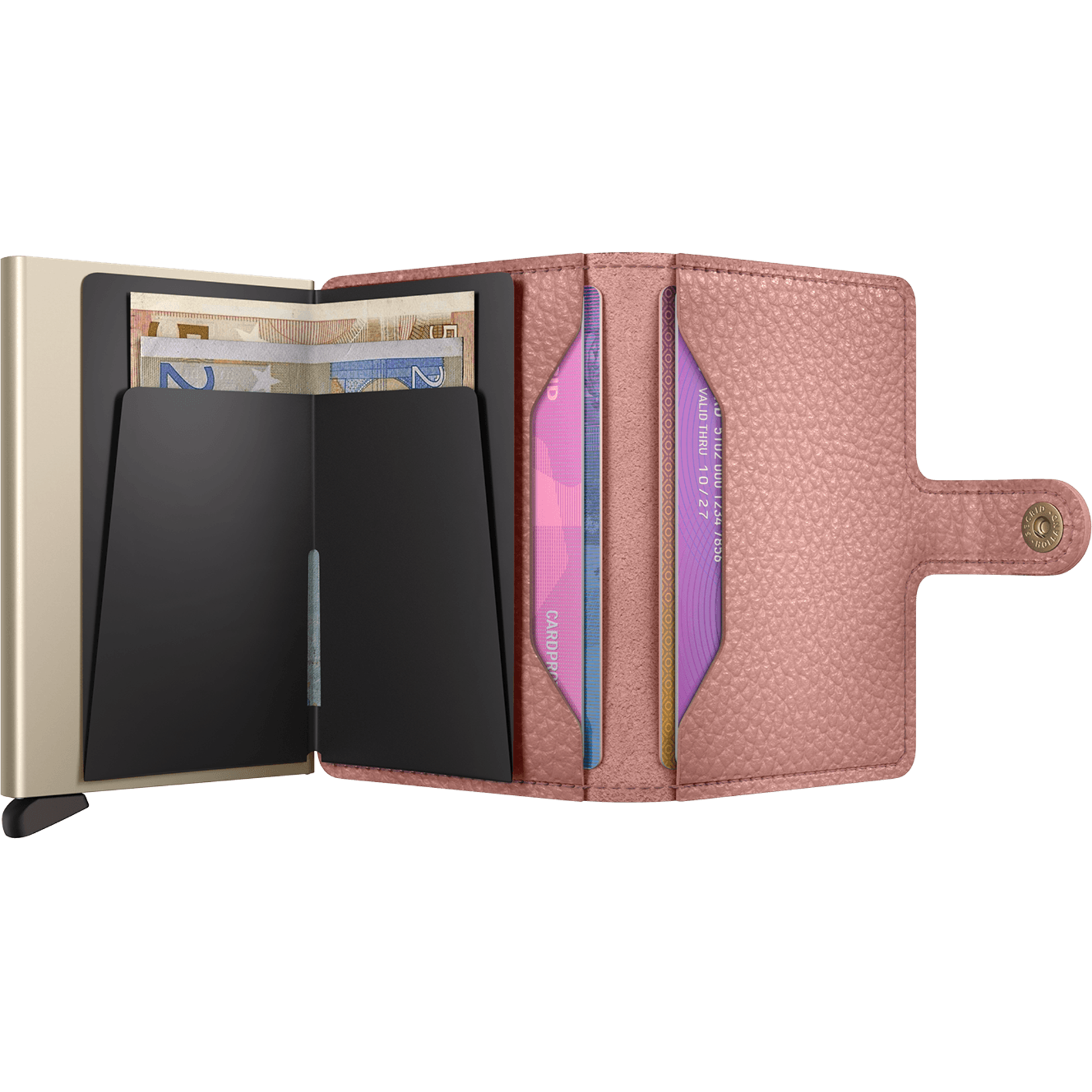 SECRID MINIWALLET PEBBLE ROSE