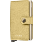 SECRID MINIWALLET PEBBLE BUTTER YELLOW