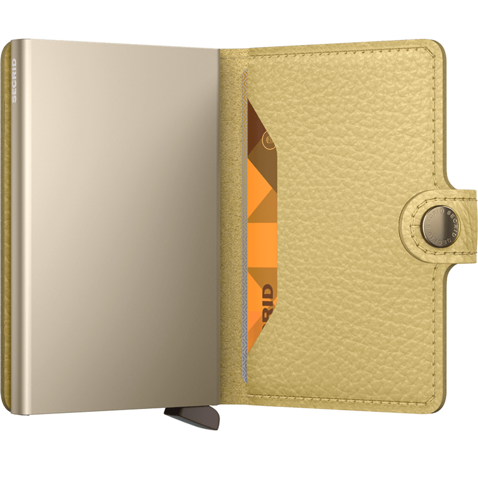 SECRID MINIWALLET PEBBLE BUTTER YELLOW