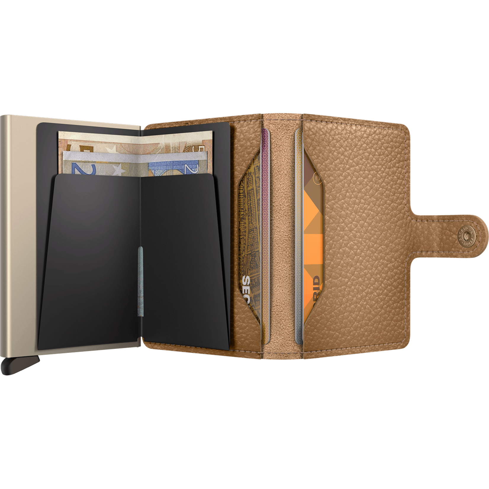 SECRID MINIWALLET PEBBLE CAPPUCCINO
