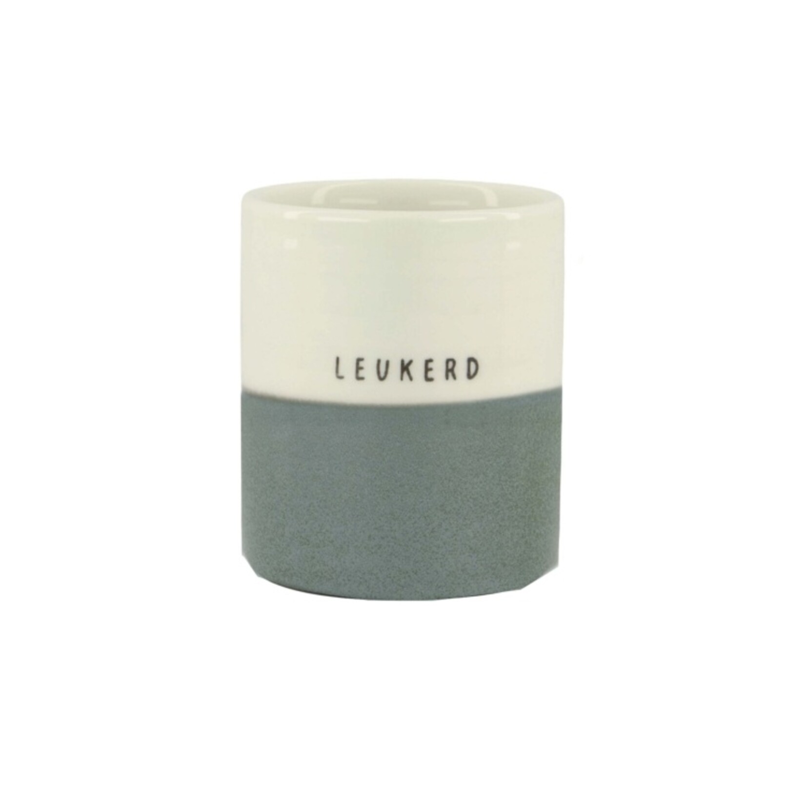 ZUSSS GEURKAARS REACTIVE GLAZE LEUKERD L WIT/GRIJSBLAUW