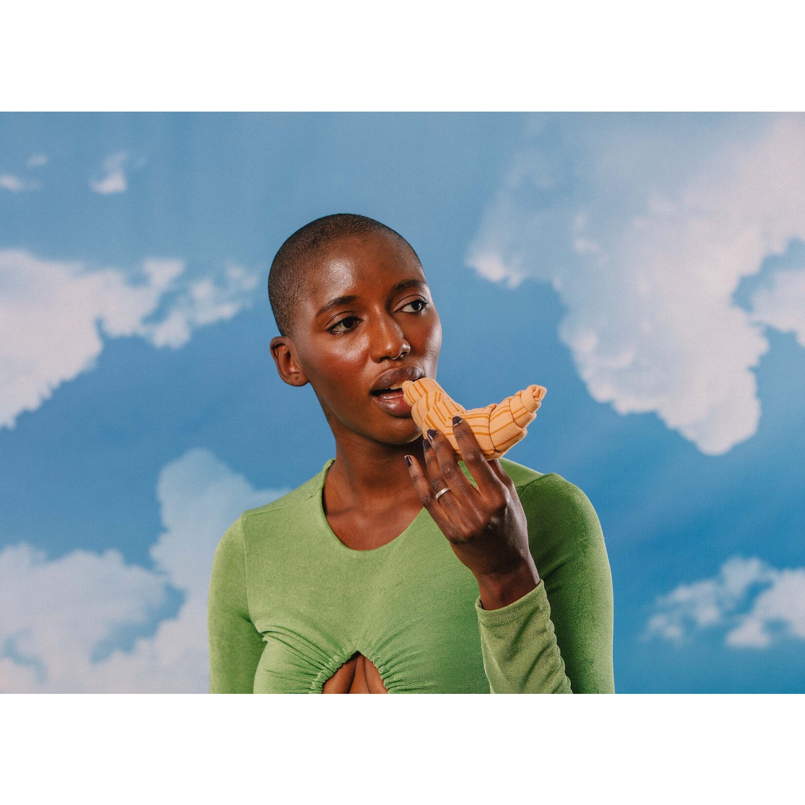 EAT MY SOCKS SOKKEN BON CROISSANT