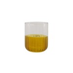 ZUSSS DRINKGLAS LIEFS TRANSPARANT/OKER