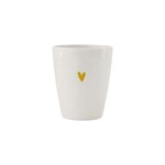 ZUSSS DRINKBEKER MELAMINE GOUD HARTJE