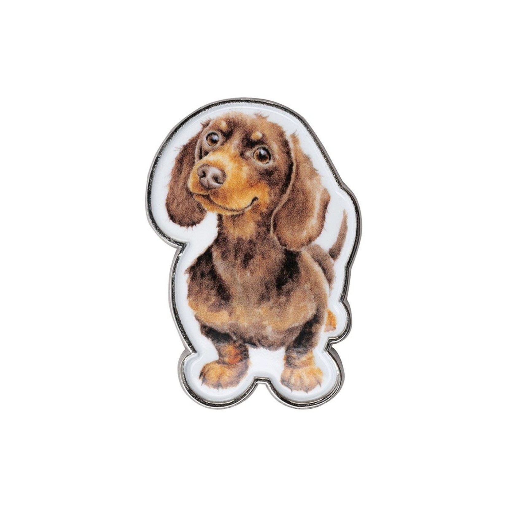 Wrendale PIN TECKEL 'LITTLE SAUSAGE'