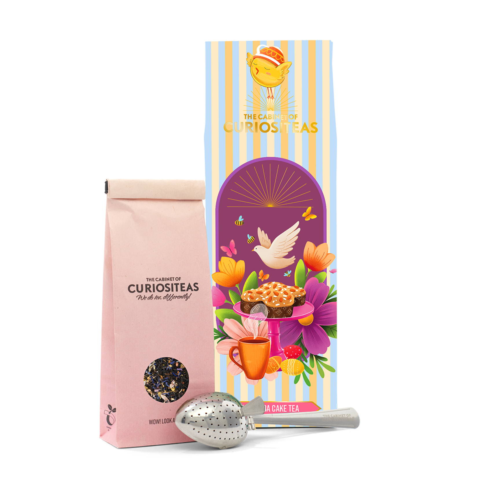 The Cabinet of Curiositeas COLOMBA CAKE THEE GIFTBOX