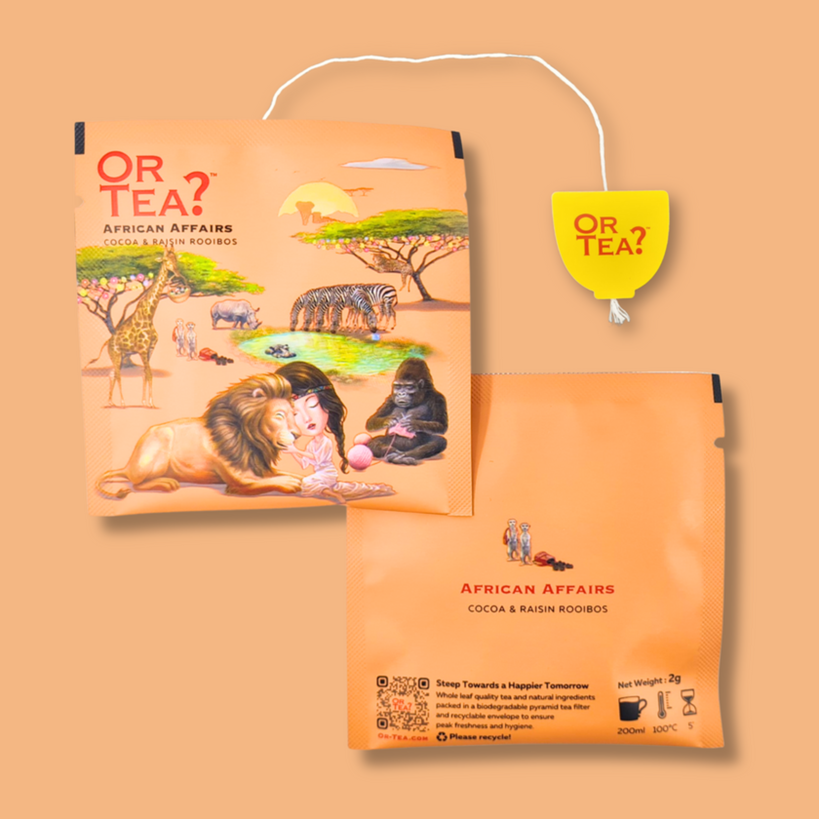 OR TEA? THEE AFRICAN AFFAIRS (10 ZAKJES)