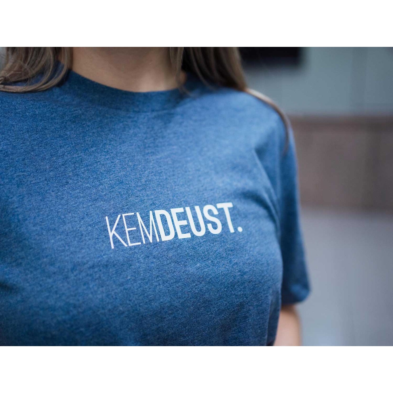 KLEIR TSHIRT KEMDEUST BLAUW MAAT M